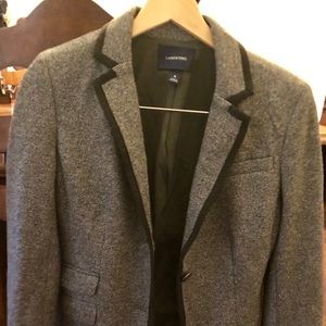 Land’s End grey wool blazer